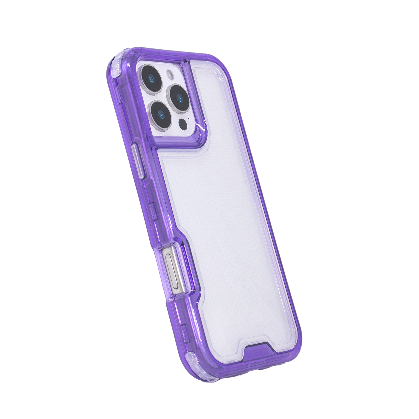 Funda Uso Rudo 3en1 Marco Color Compatible Con iPhone