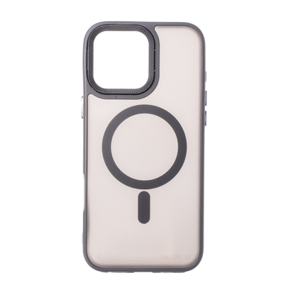 Funda Minimalista Con Magsafe Acrílico Colores Compatible Con iPhone