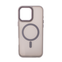Funda Minimalista Con Magsafe Acrílico Colores Compatible Con iPhone