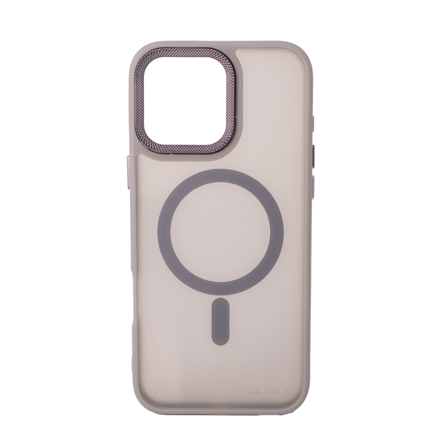 Funda Minimalista Con Magsafe Acrílico Colores Compatible Con iPhone