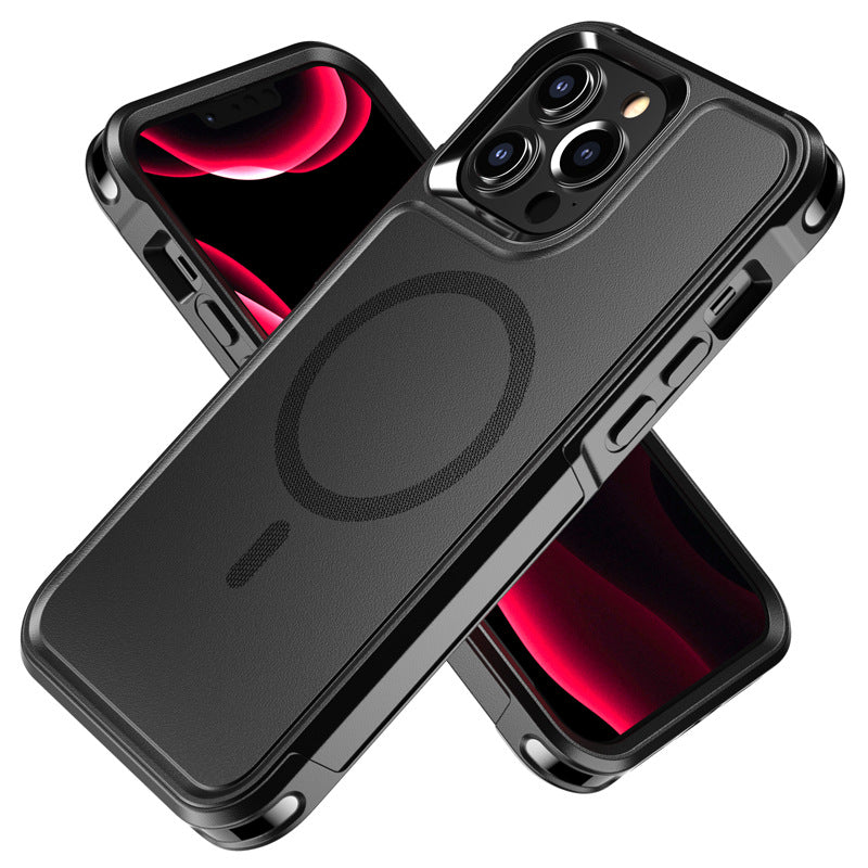 Funda Compatible con IPhone  uso rudo con MagSafe